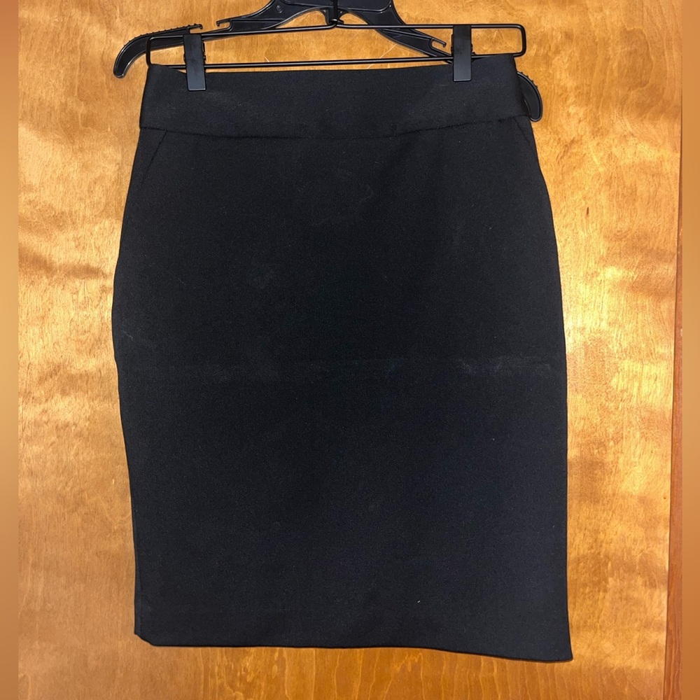 Express Black Pencil Skirt